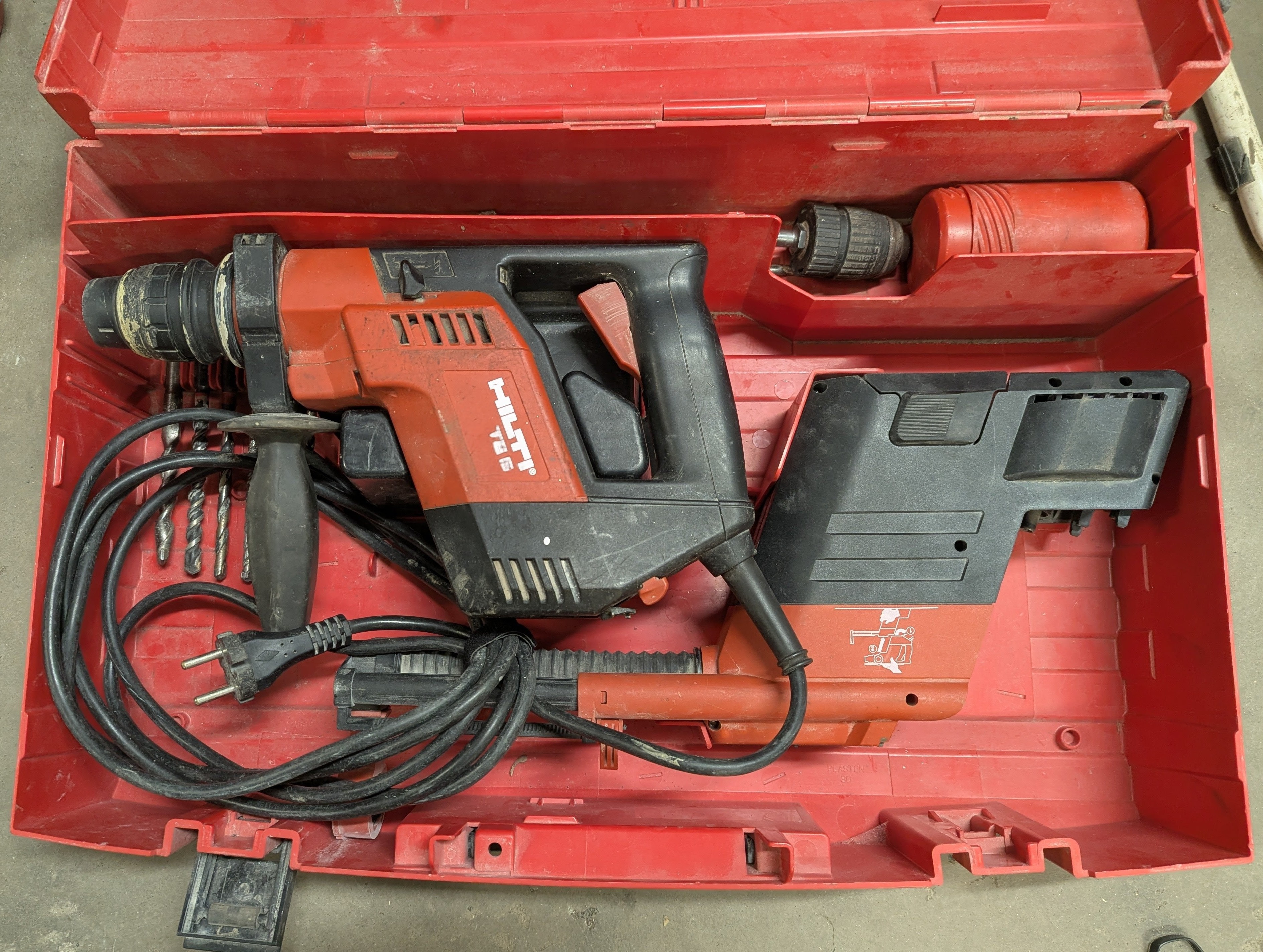 Borrhammare - hilti te 5 + dammsugartillsats