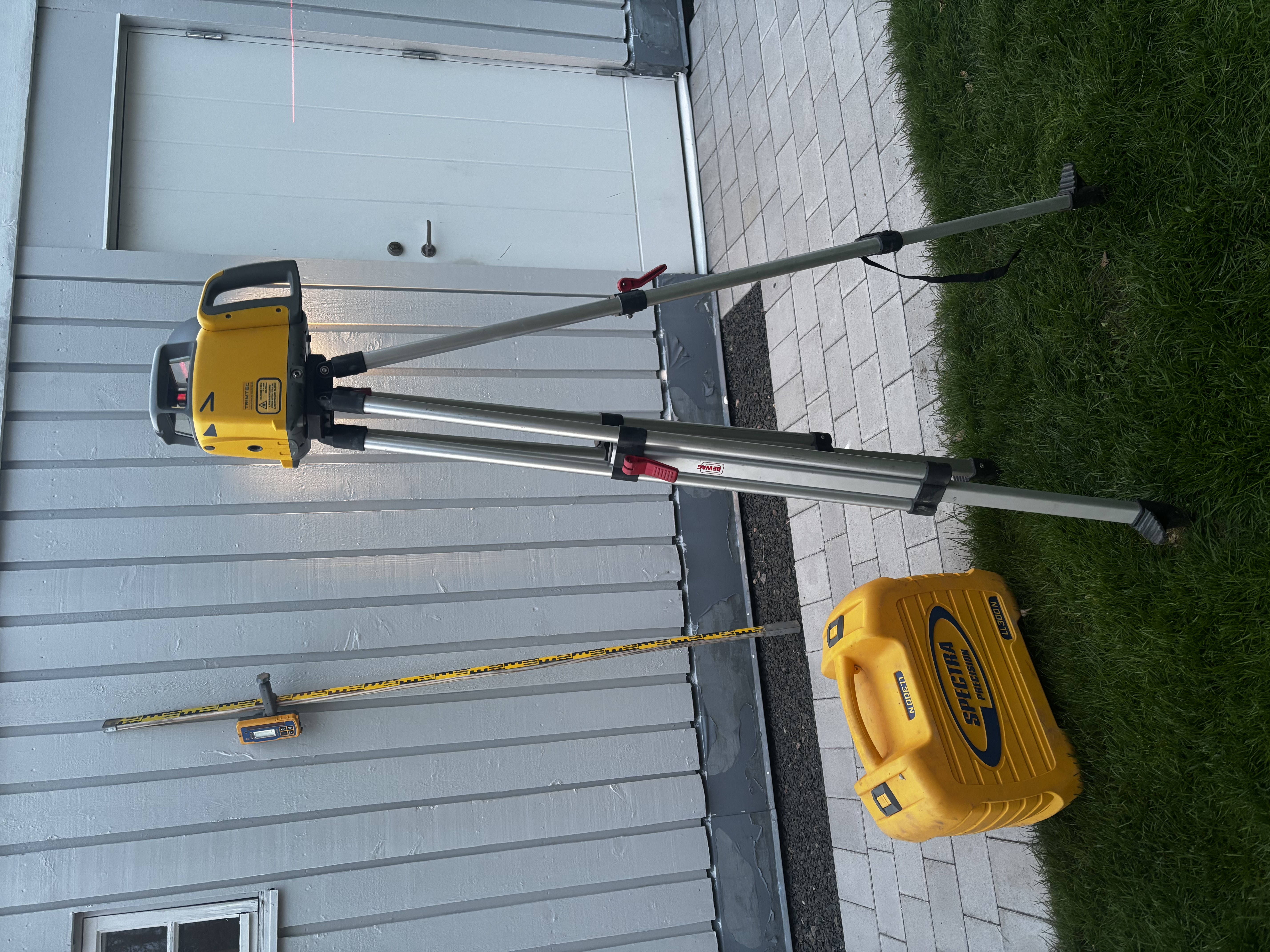 Spectra rotationslaser, proffskit