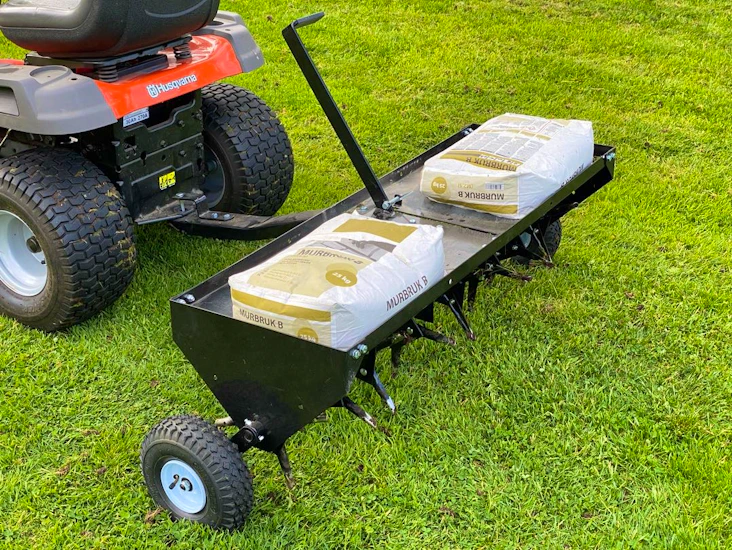 Markluftare till trädgårdstraktor