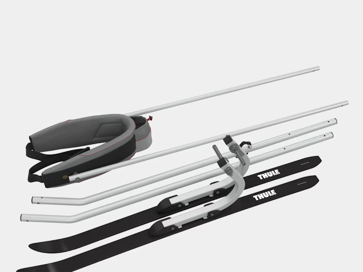 Thule chariot ski kit