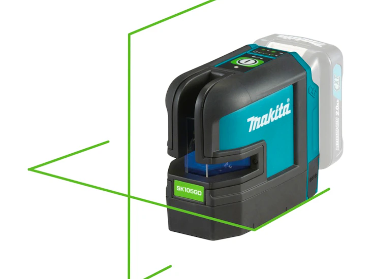 Ristiviivalaser makita sk105gd