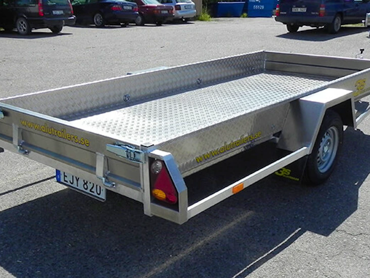 Alusläp som alla får dra! 550kg lastvikt! med tipp!