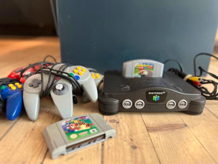 🕹️ nintendo 64: mariocart/4 kontroller
