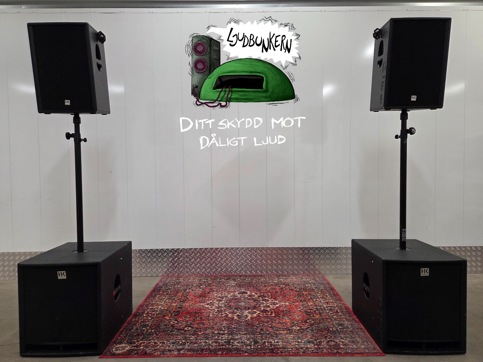 Effektiv ljudanläggning