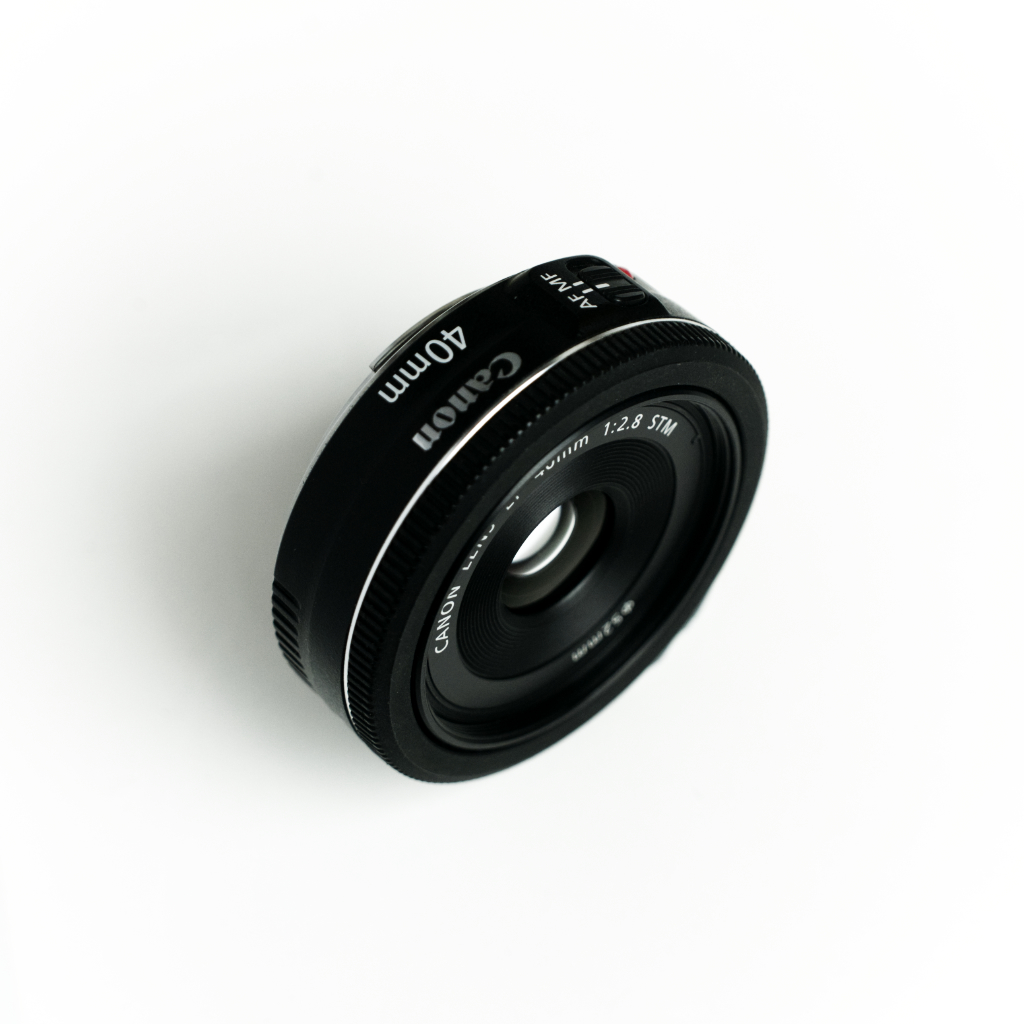 Canon 40mm f/2.8 stm ef lens