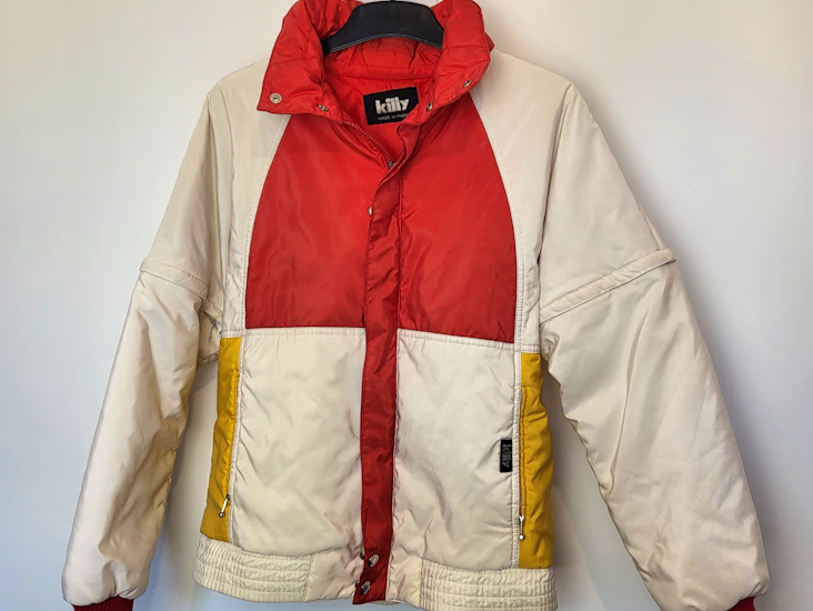 Vintage ski jacket gore tex killy size medium
