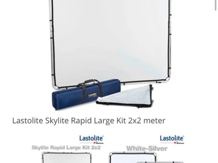 Lastolite skylite rapid large kit 2x2m