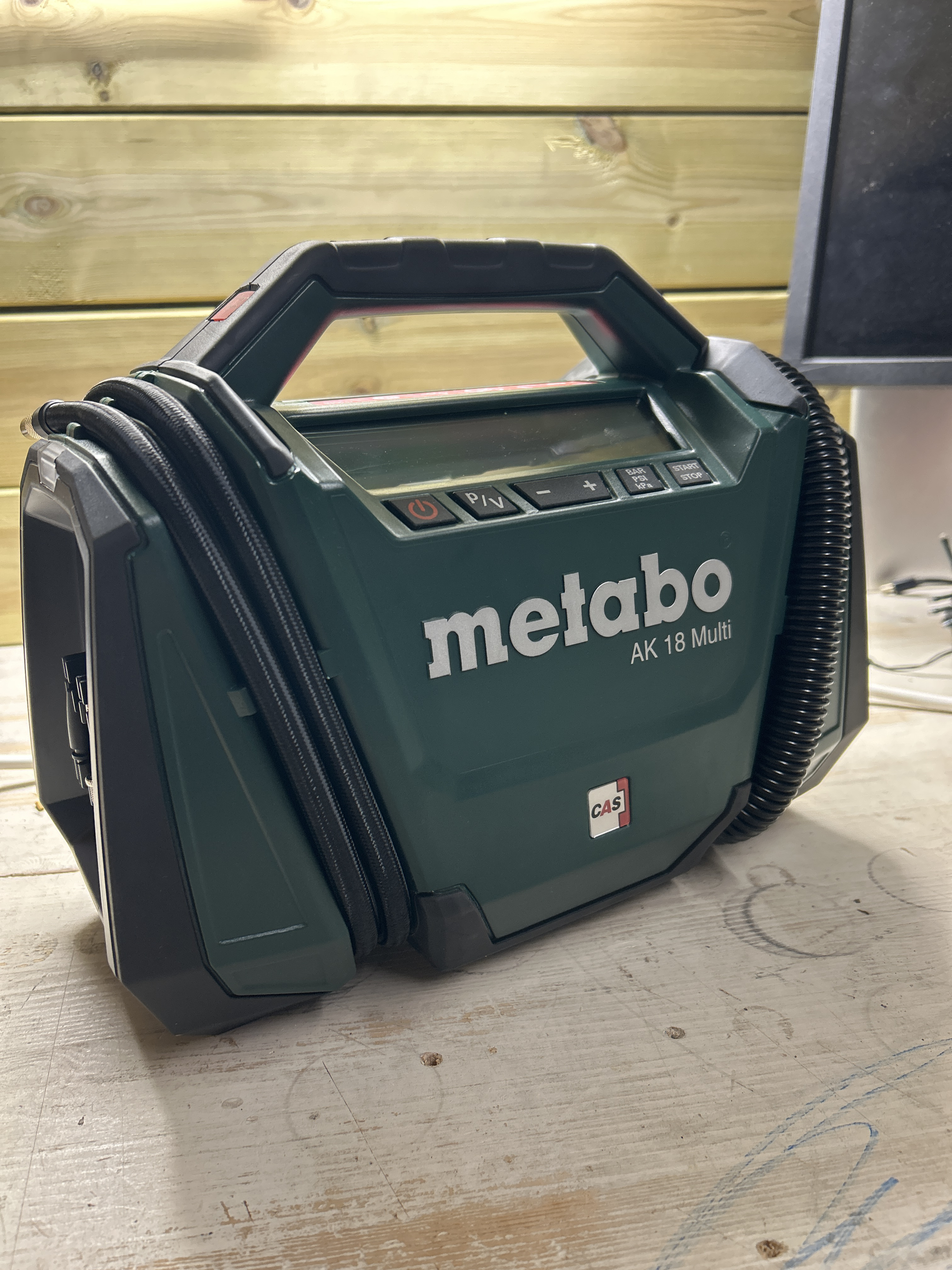 Batteridrevet kompressor