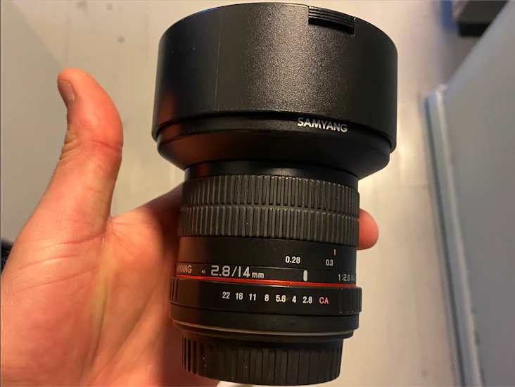 Samyang 14mm f/2.8 for canon ef-mount