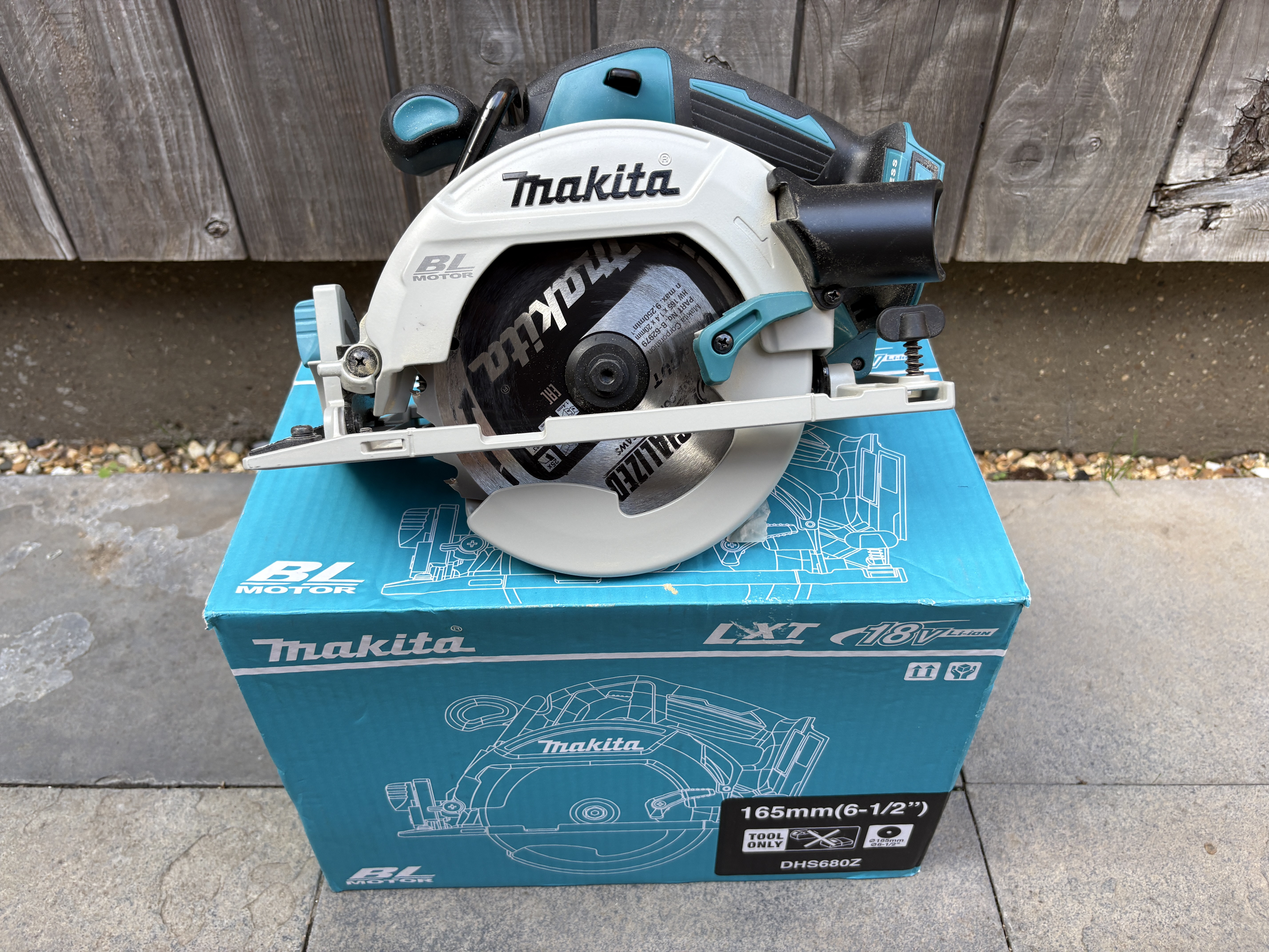 Makita lxt 18v circular saw 165mm