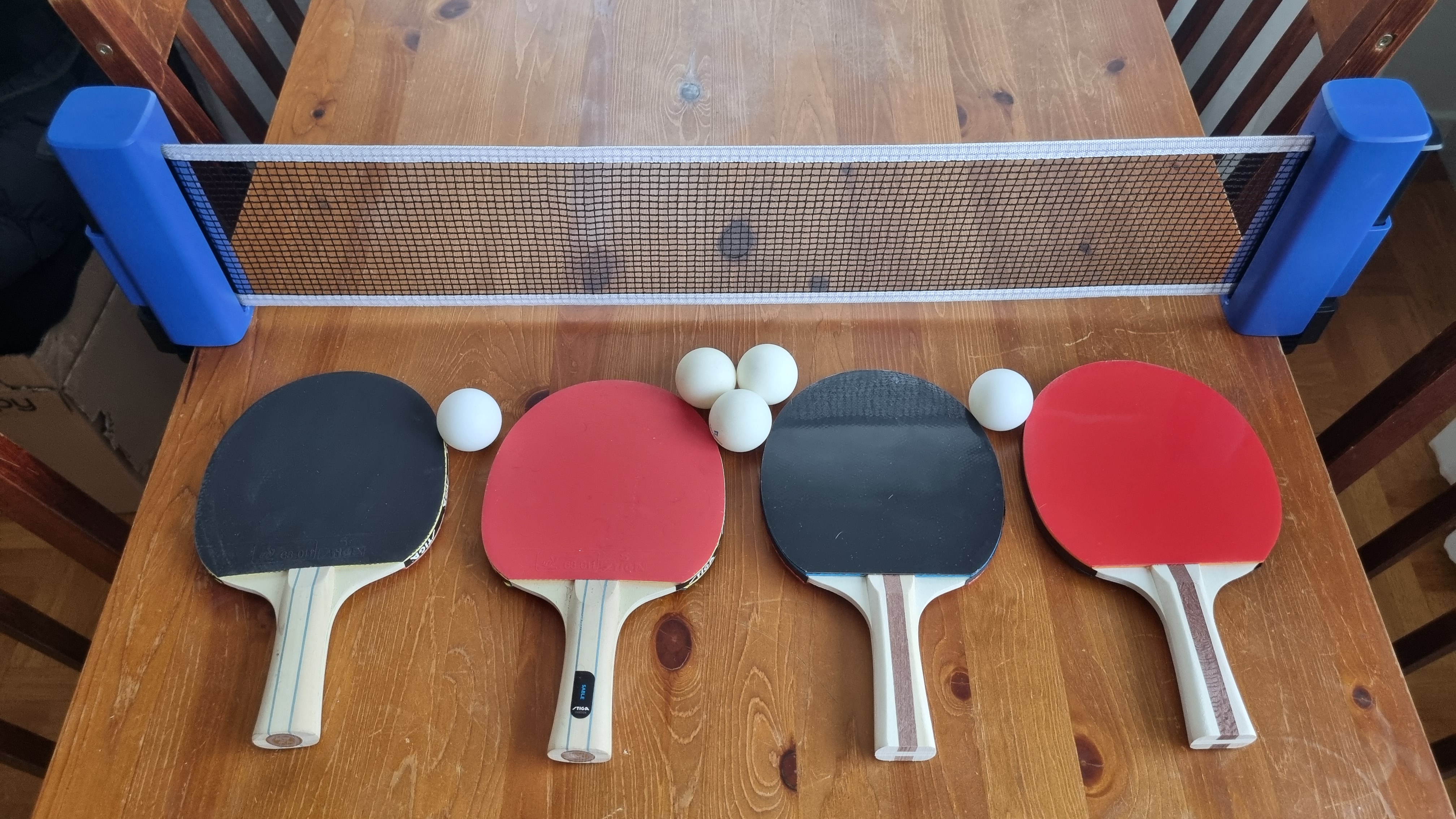 Portabelt pingisset