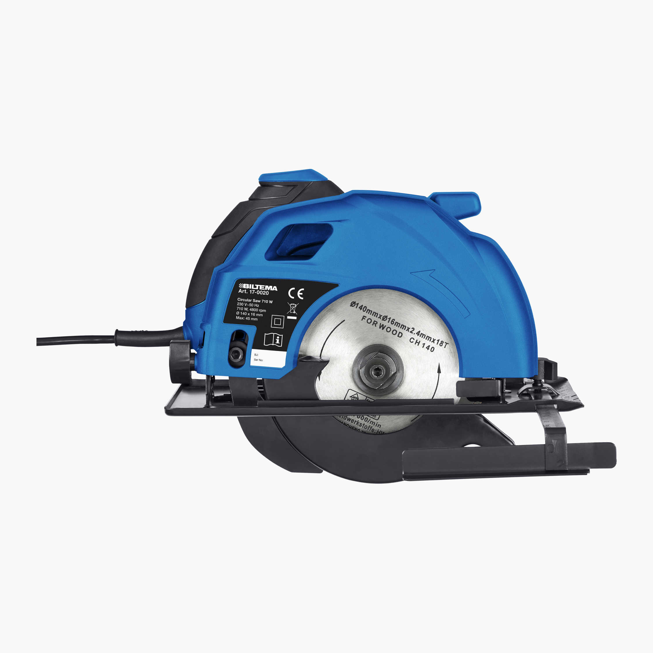 New electric circular saw 710 w