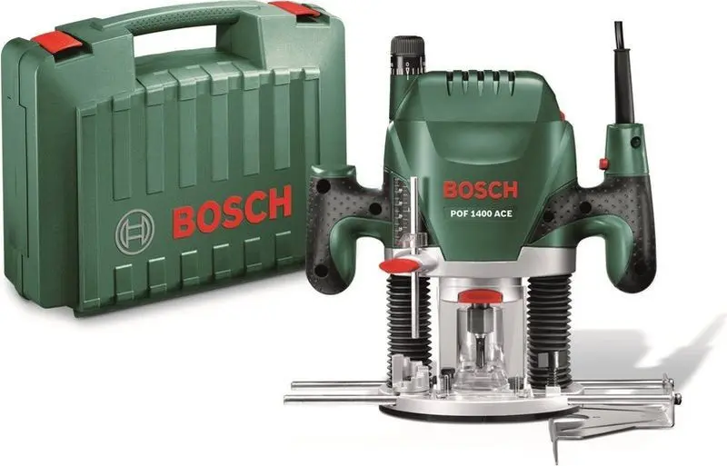 Bosch handöverfräs 1400w inkl. frässtål – överfräs & kantfräs