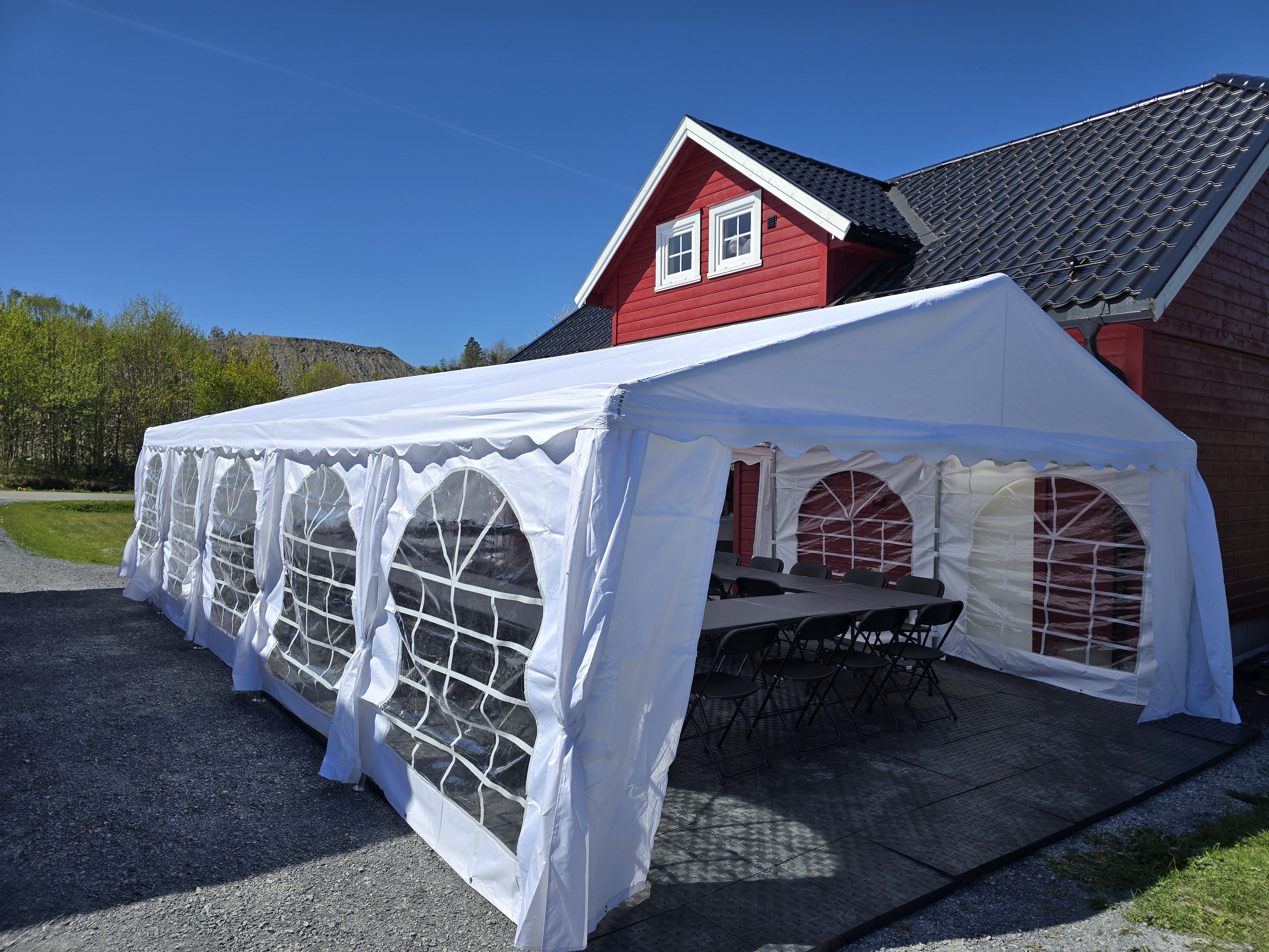 Gulv til partytelt 