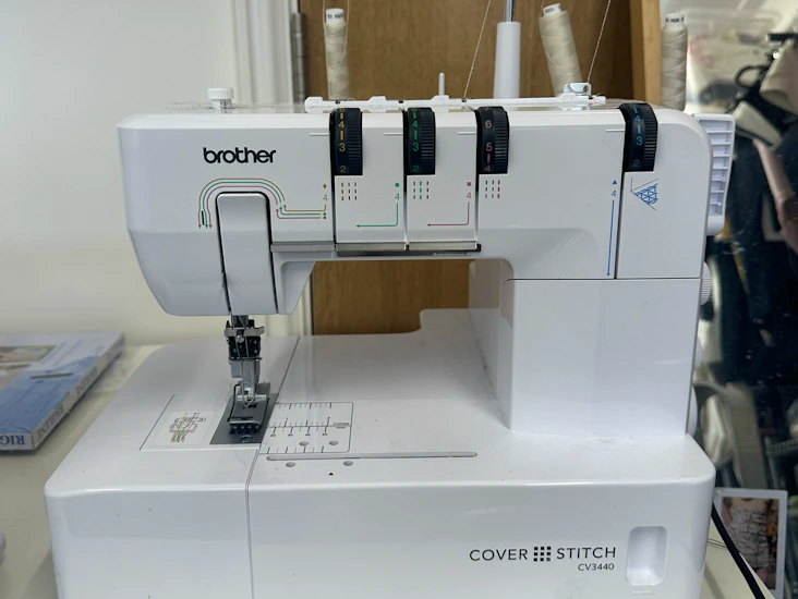 Brother cv3440 cover stitch sewing machine