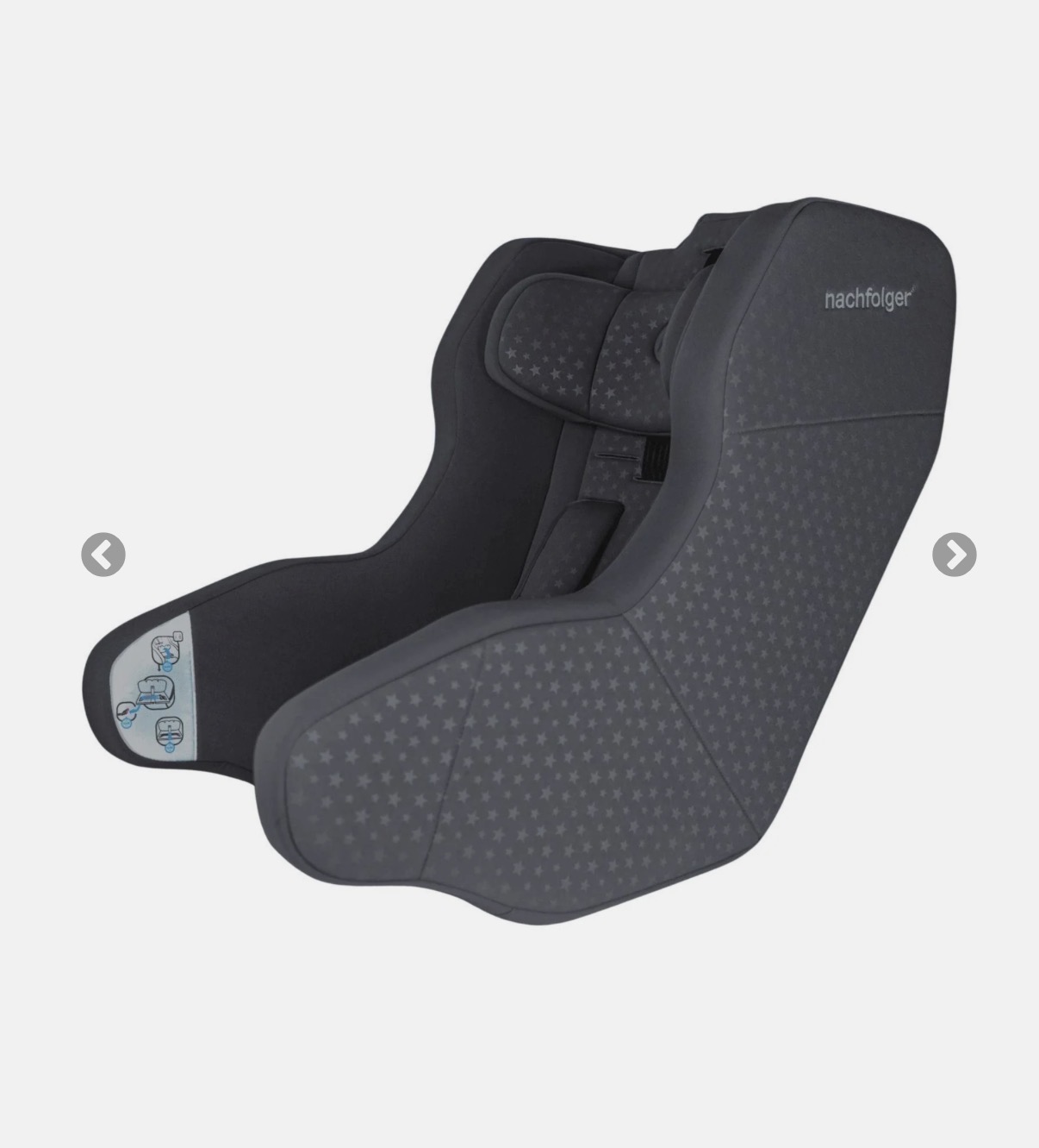 Oppblåsbar reisebilstol – nachfolger hyfive city r129