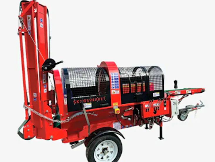 Vedmaskin skogsverket 7t