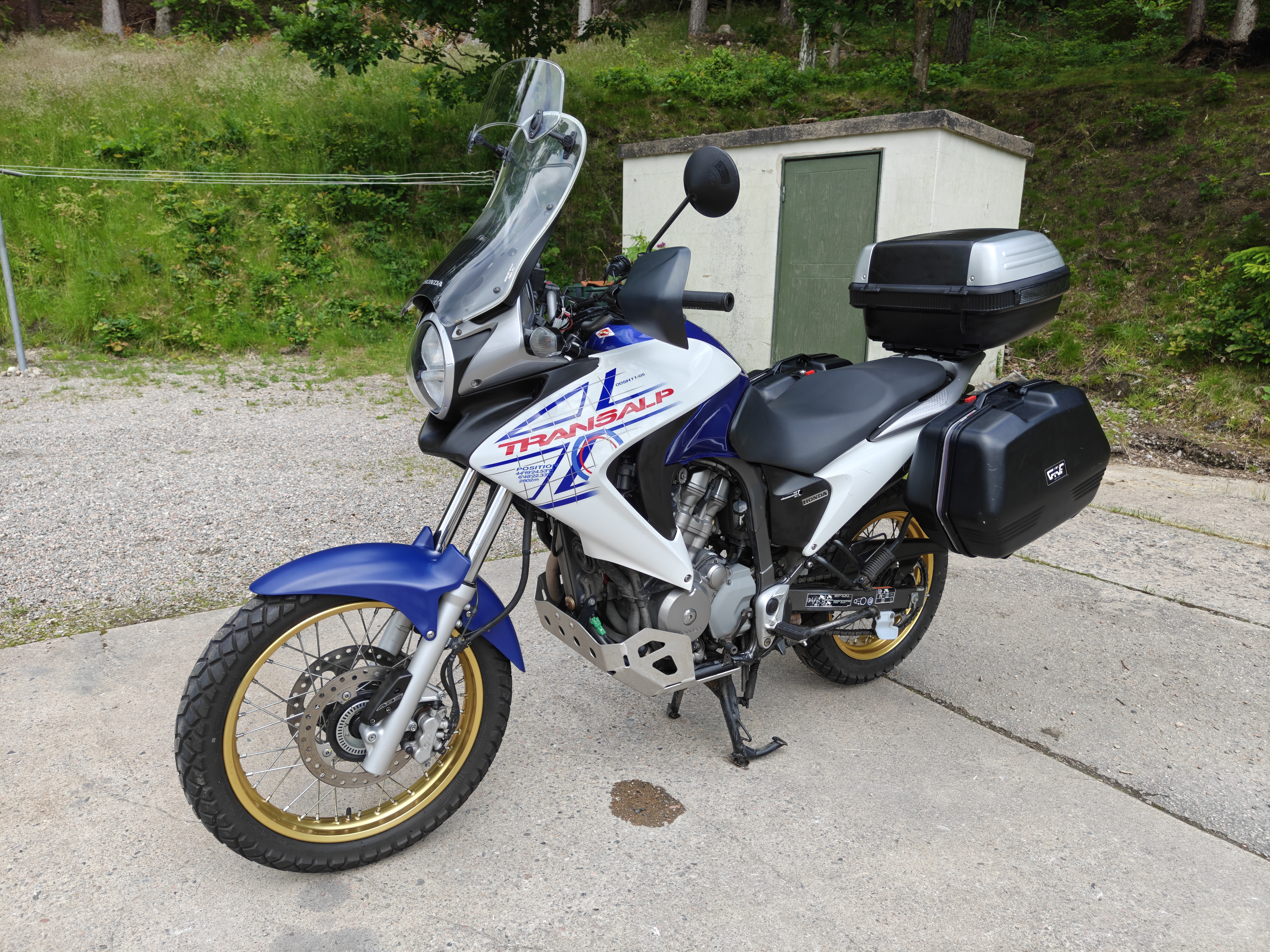 Honda xl700v transalp abs 2011