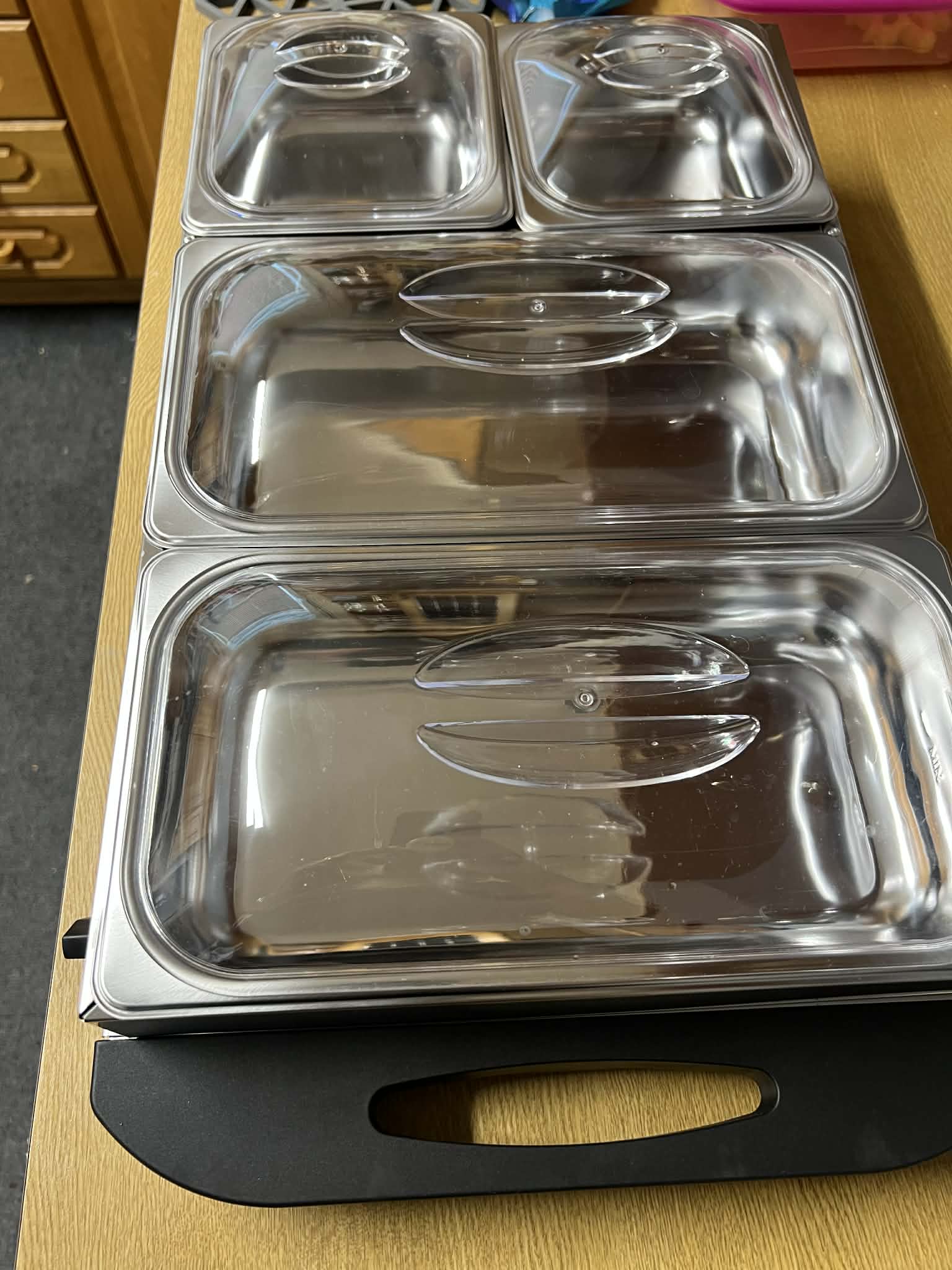 Varmeplate med 4 rom