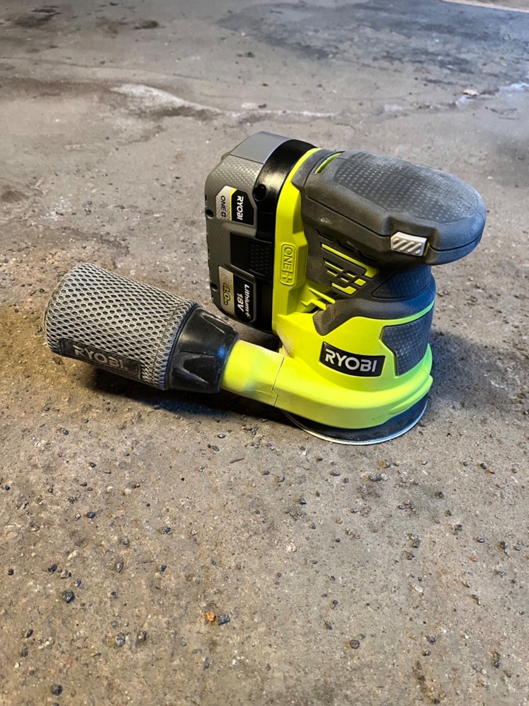 Excenterslip ryobi r18ros