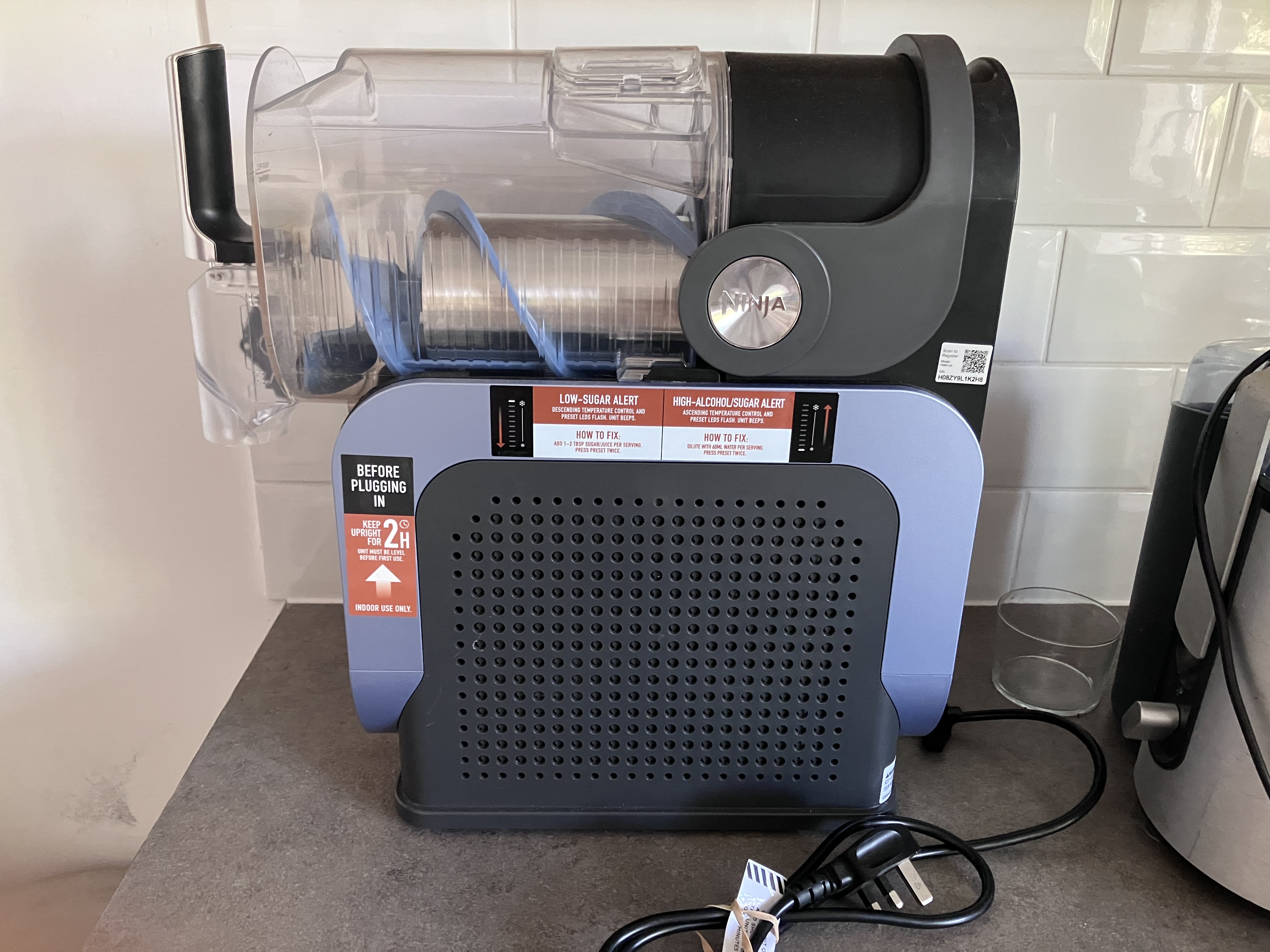 Ninja slushie machine
