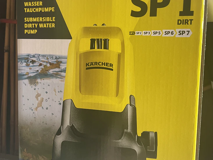 Kärcher sp1 dirt pumpe