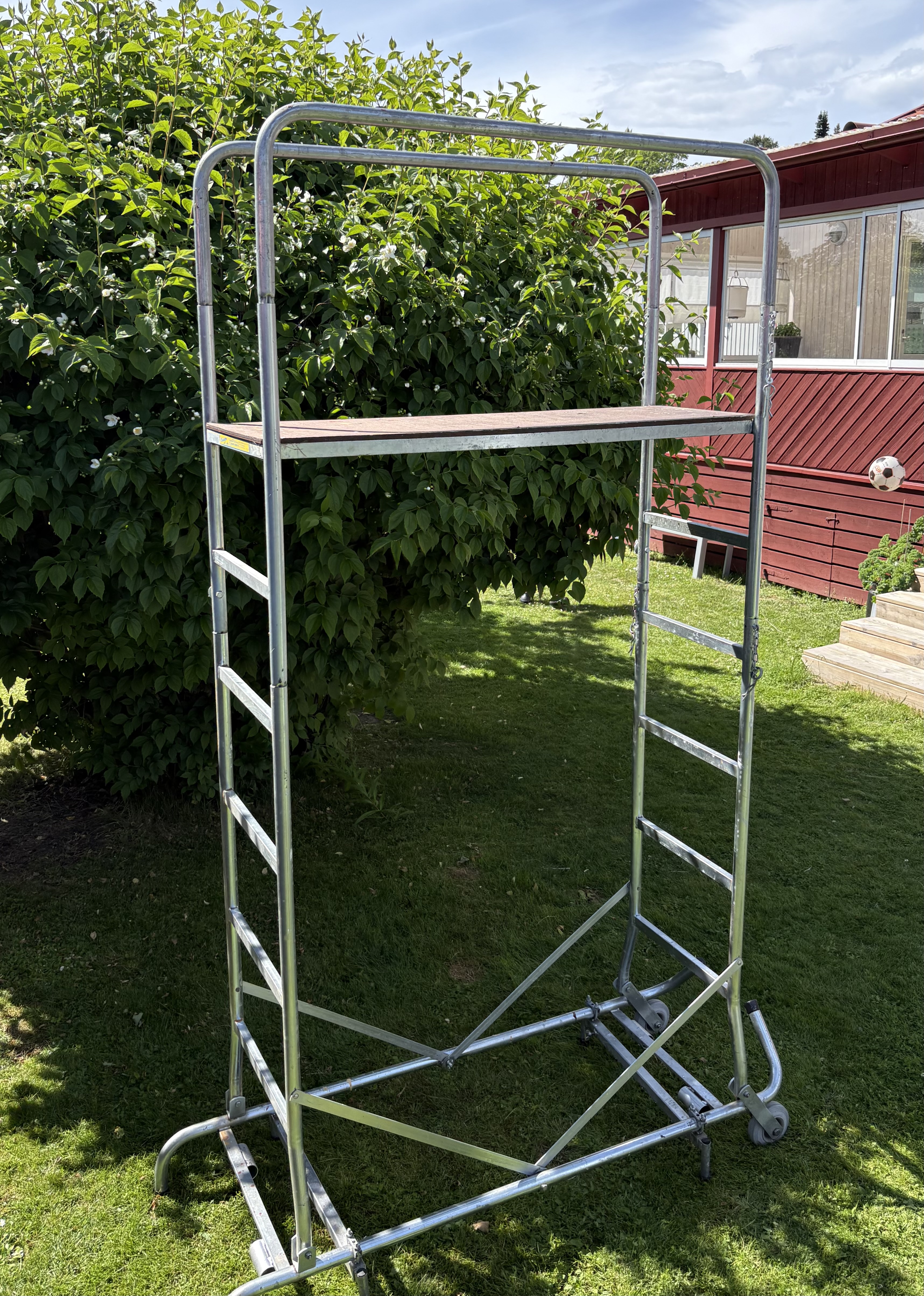 Byggställning/målarställning 0,4-2m plattformshöjd