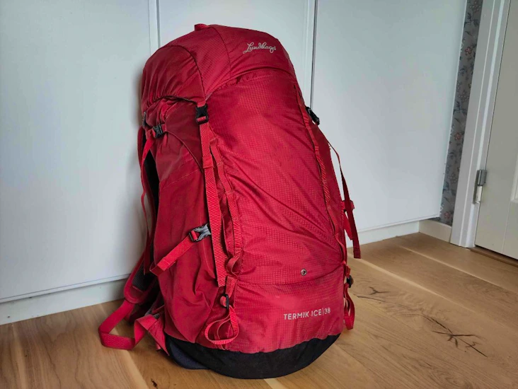 Ryggsäck lundhags långfärdsskridskor