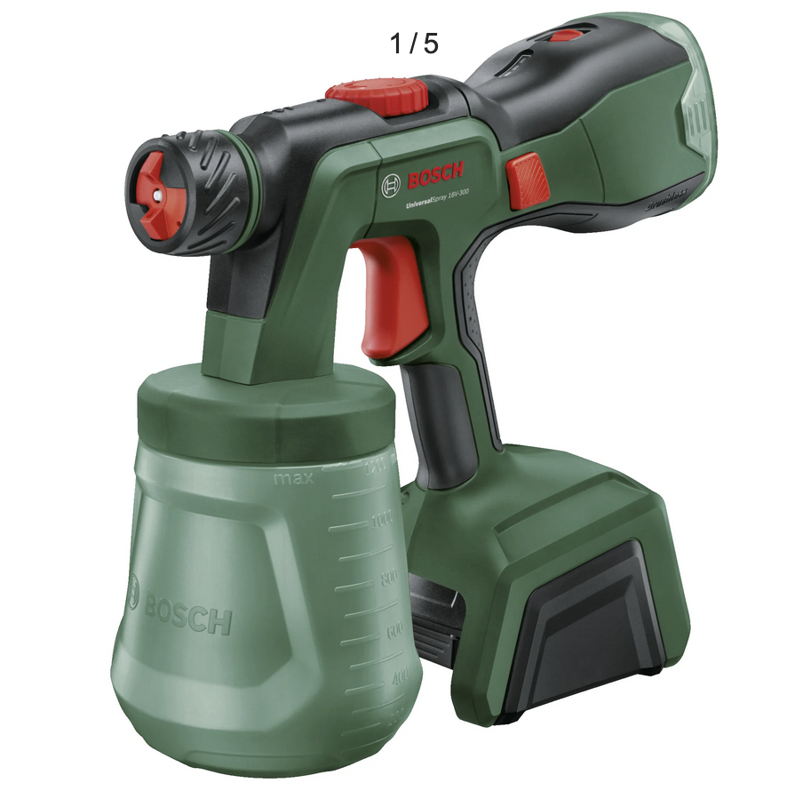 Bosch batteridriven färgspruta 18 v