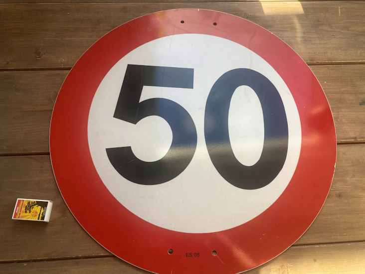Trafikkskilt 50 - femtiårsdag