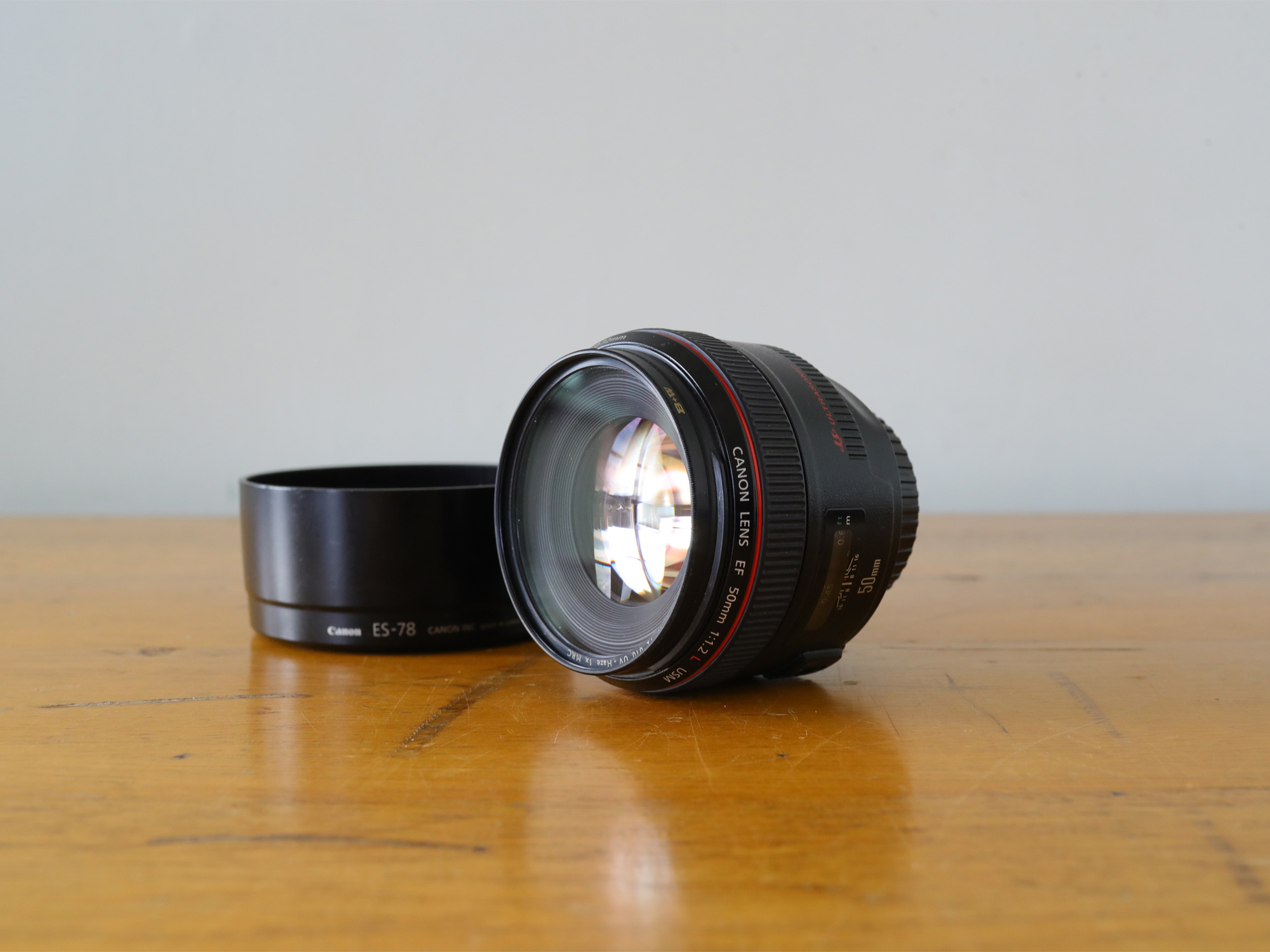 Canon ef 50mm f1.2 l usm lens