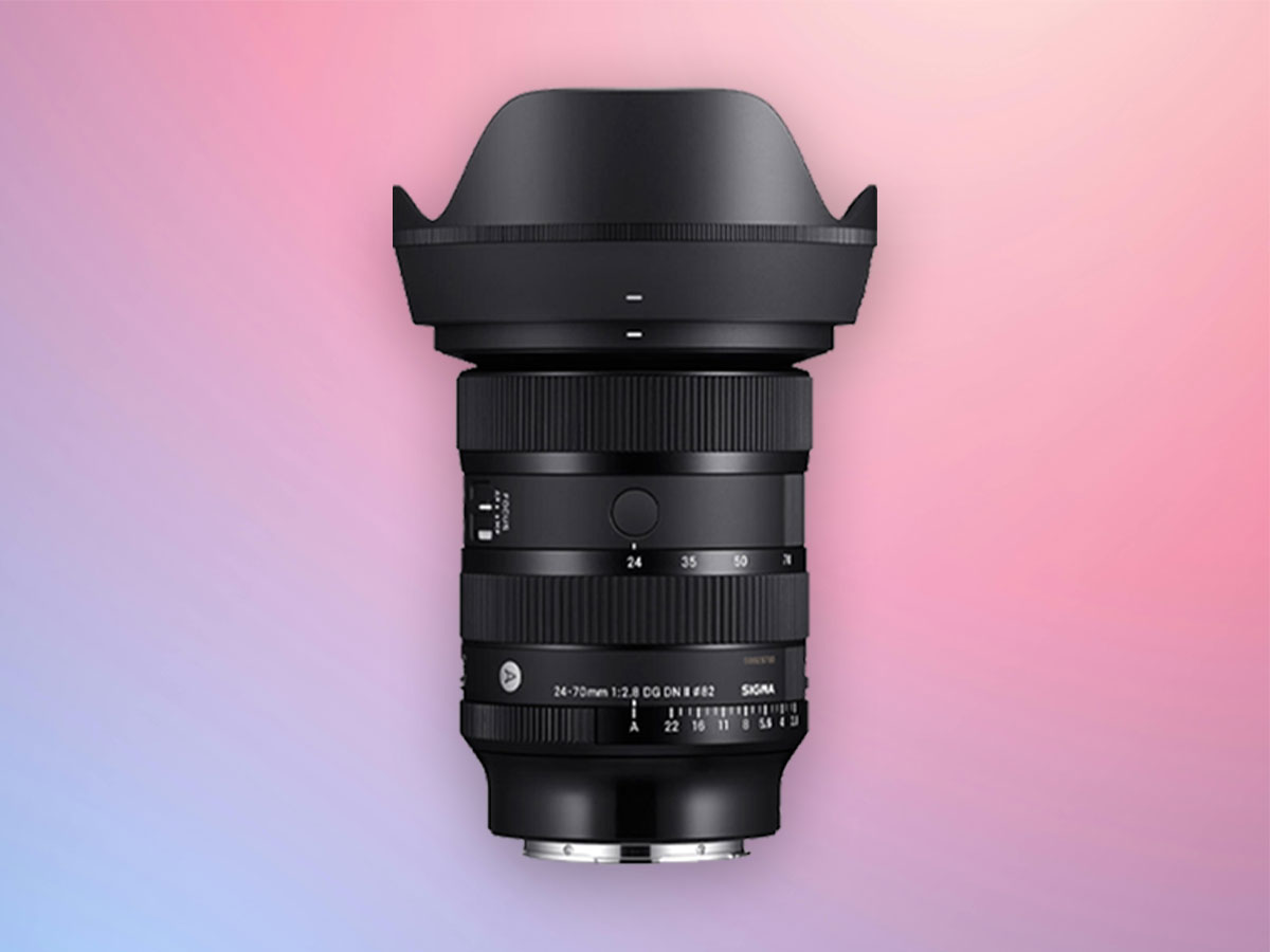Sigma 24-70mm f2.8 dg dn ii art lens for sony e mount
