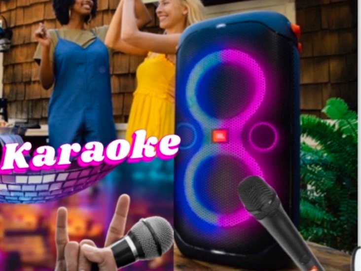 Karaoke🥳:jbl partybox 110 med mikrofon