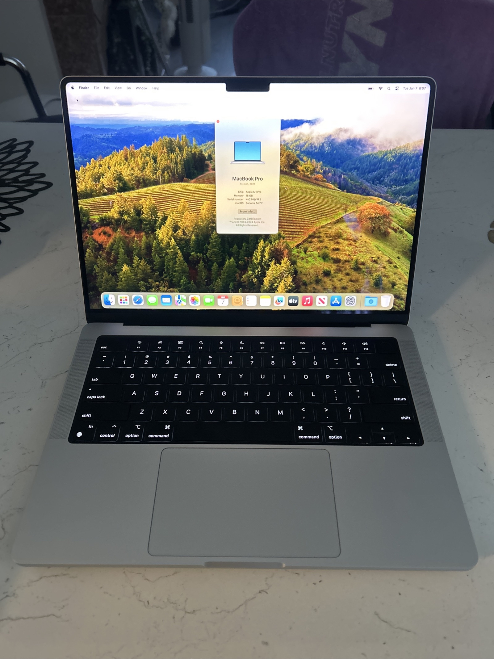 Macbook pro m1 16nch 2021 