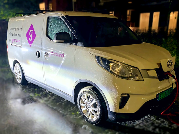 Nøkkelfri - maxus e-deliver elbil (flyttebil)