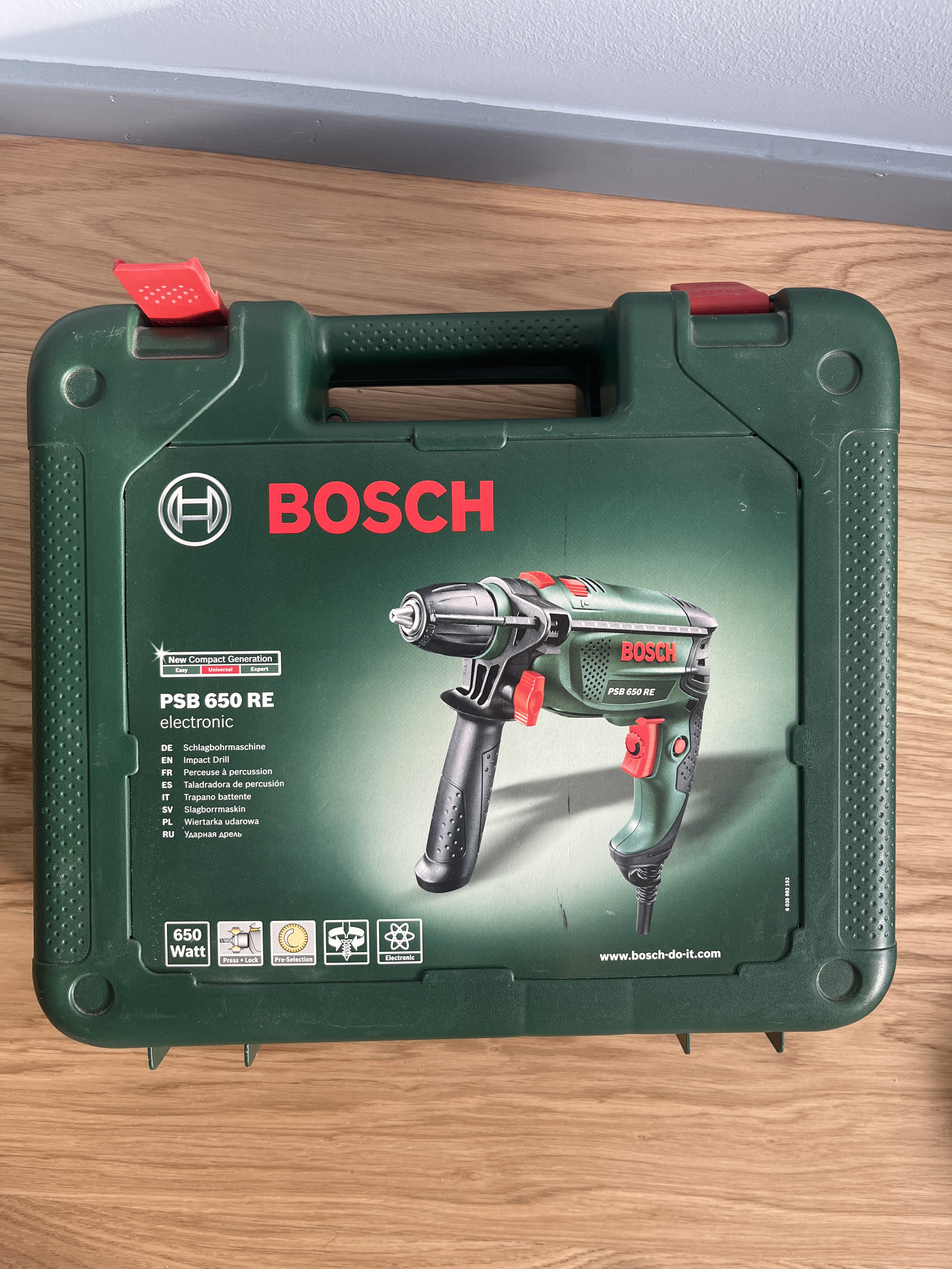 Bosch psb 650 re borrmaskin