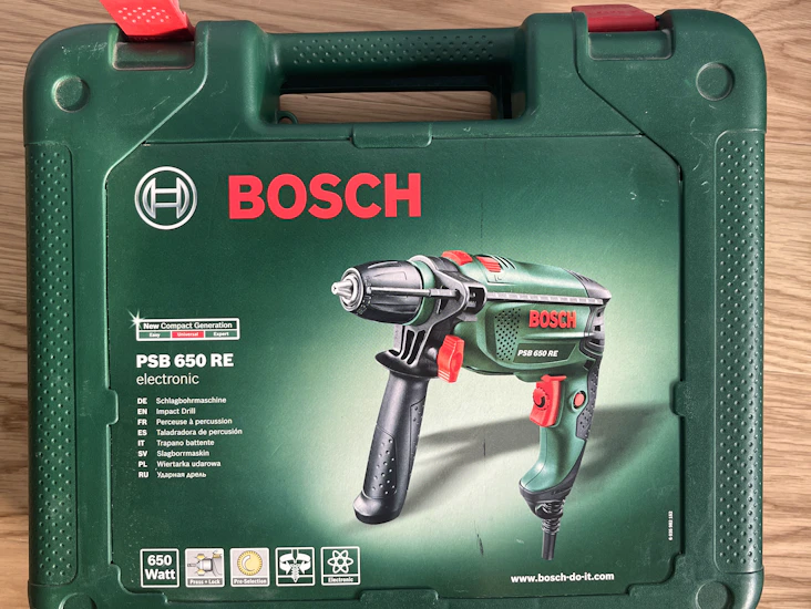 Bosch psb 650 re borrmaskin