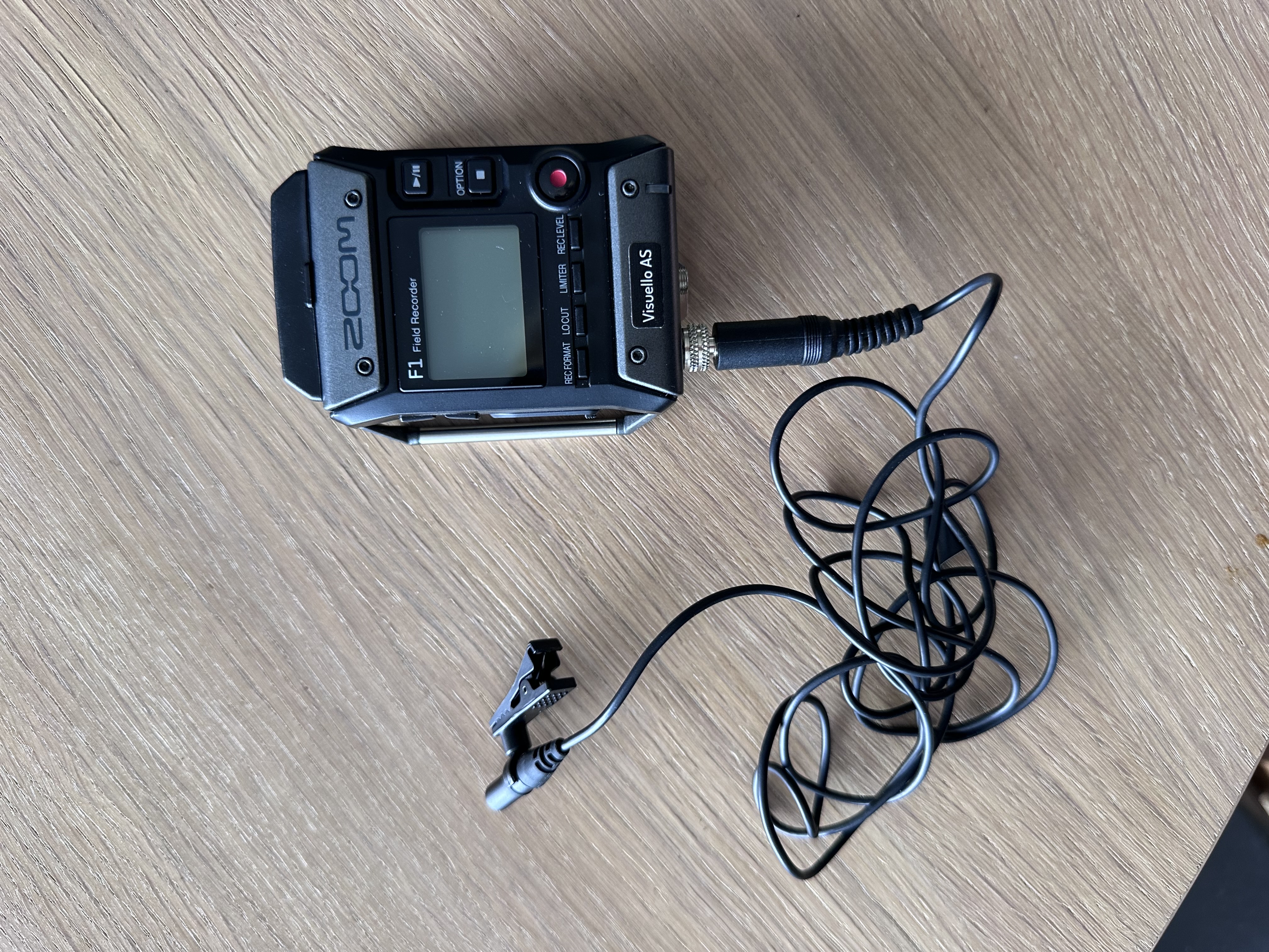 Zoom field recorder f1