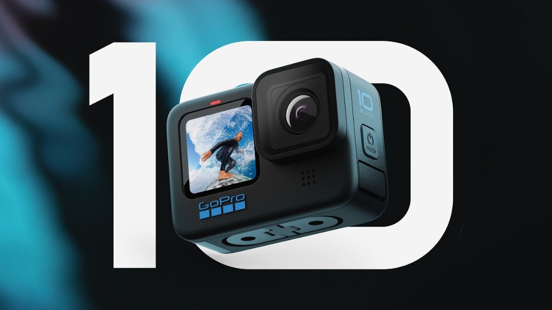 Gopro 10 m/tilbehør