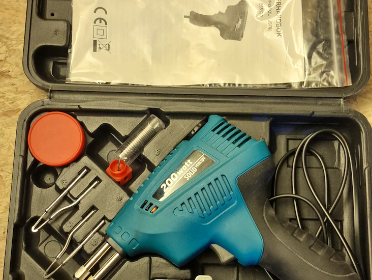 Loddepistol på 200w