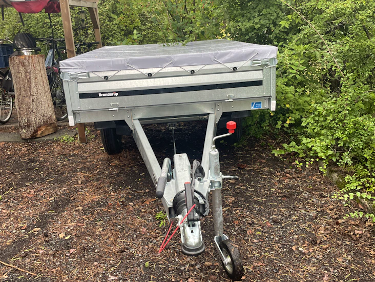 Ny og praktisk brenderup tilhenger 3205 med brems