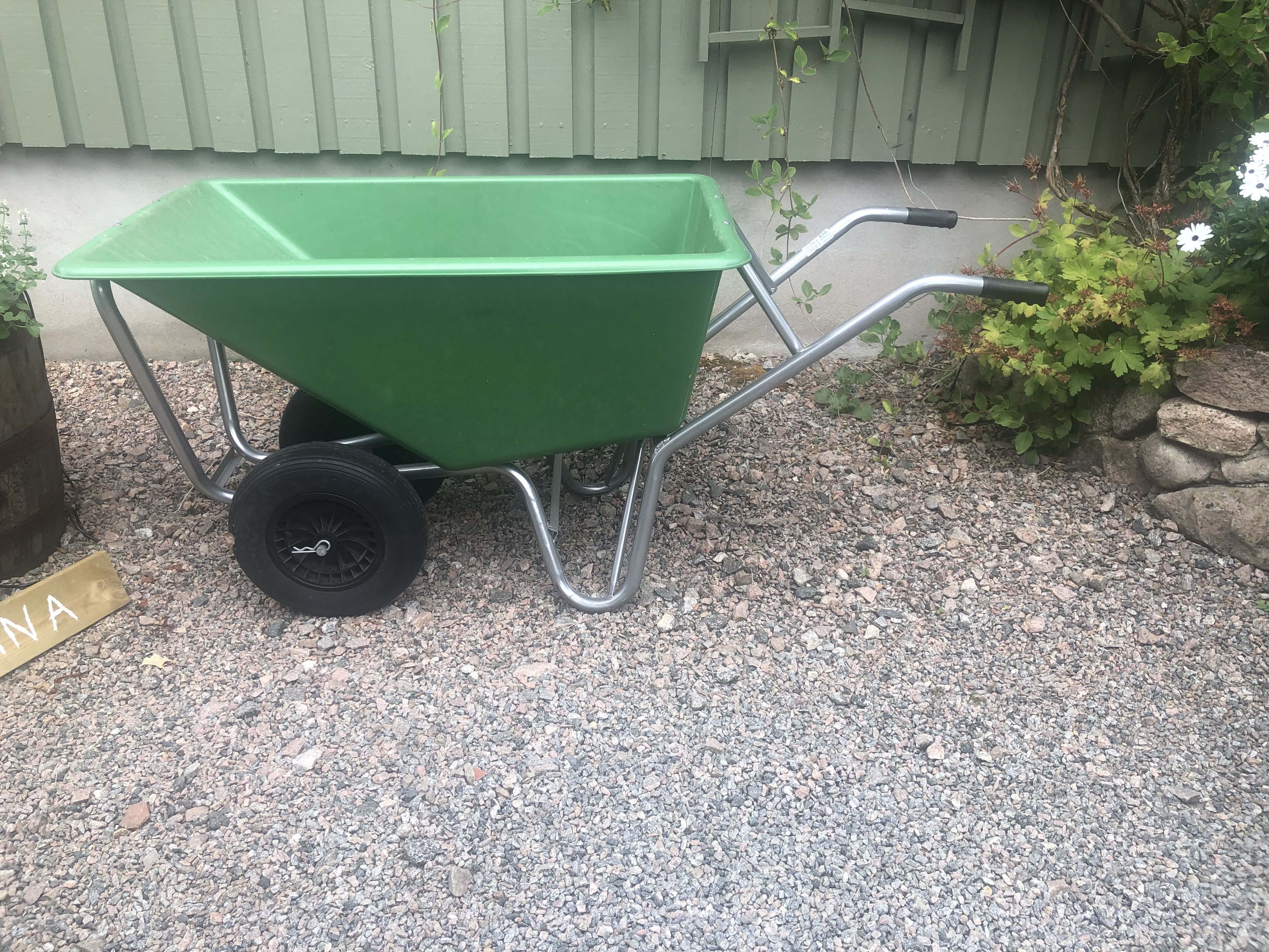 Skottkärra hard head 160 liter