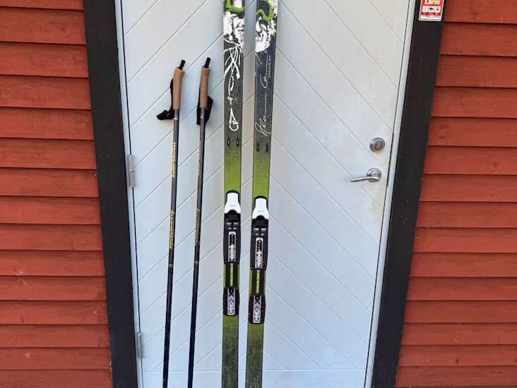 Turskidor - åsnes gamme ned rottefella-bindning