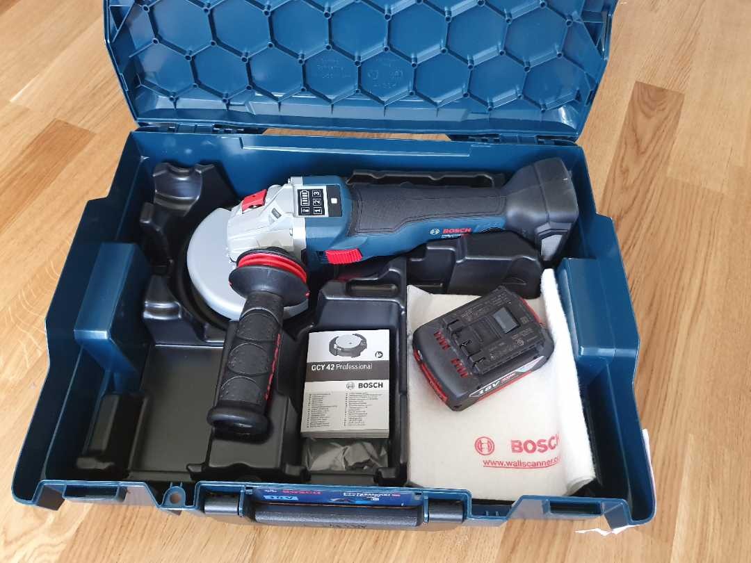 Vinkelslip bosch gws 18v-10sc