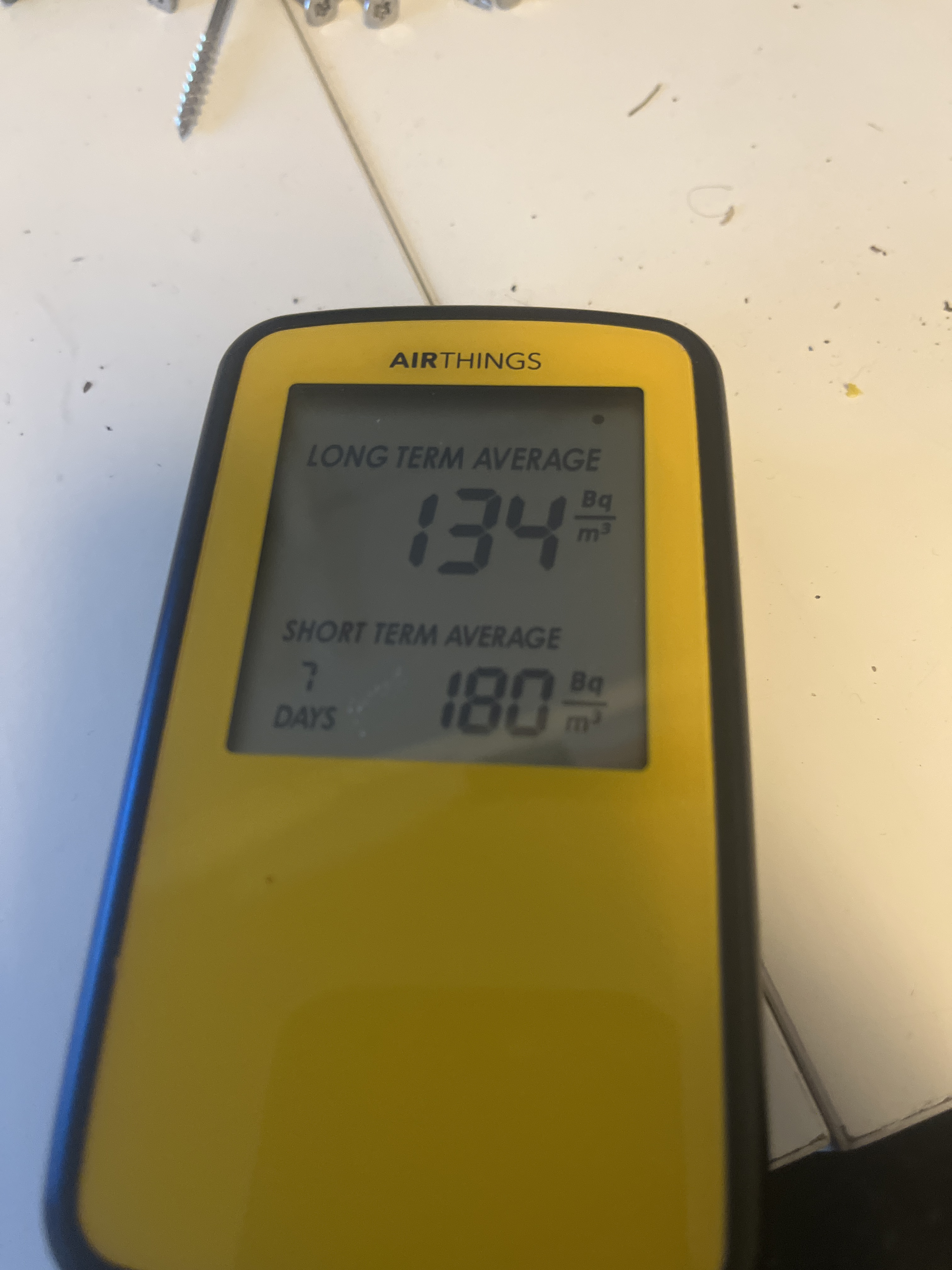 Airthings corentium + radonmålere