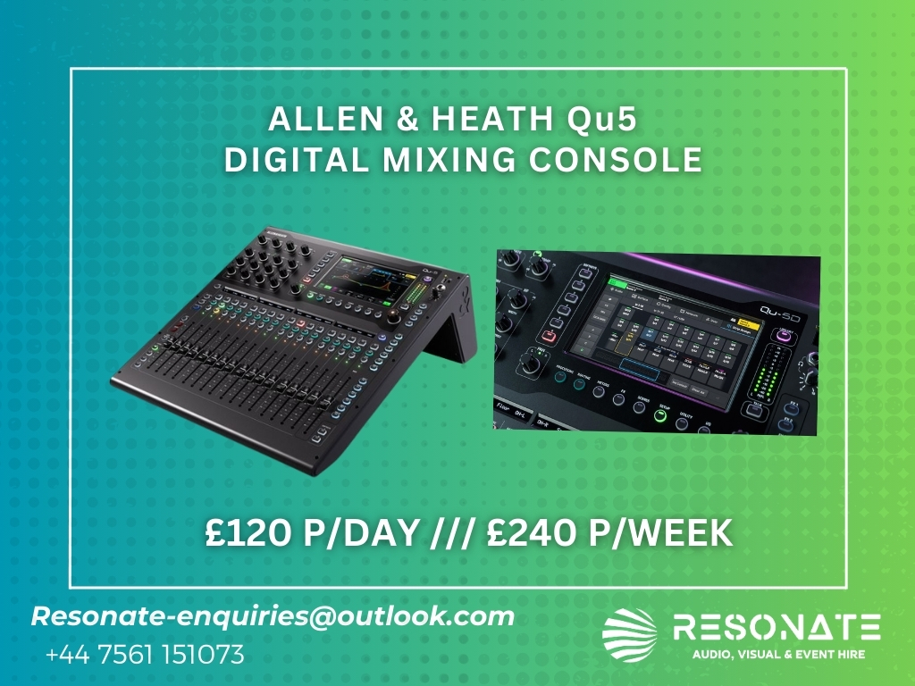 Allen & heath qu5 digital mixing console