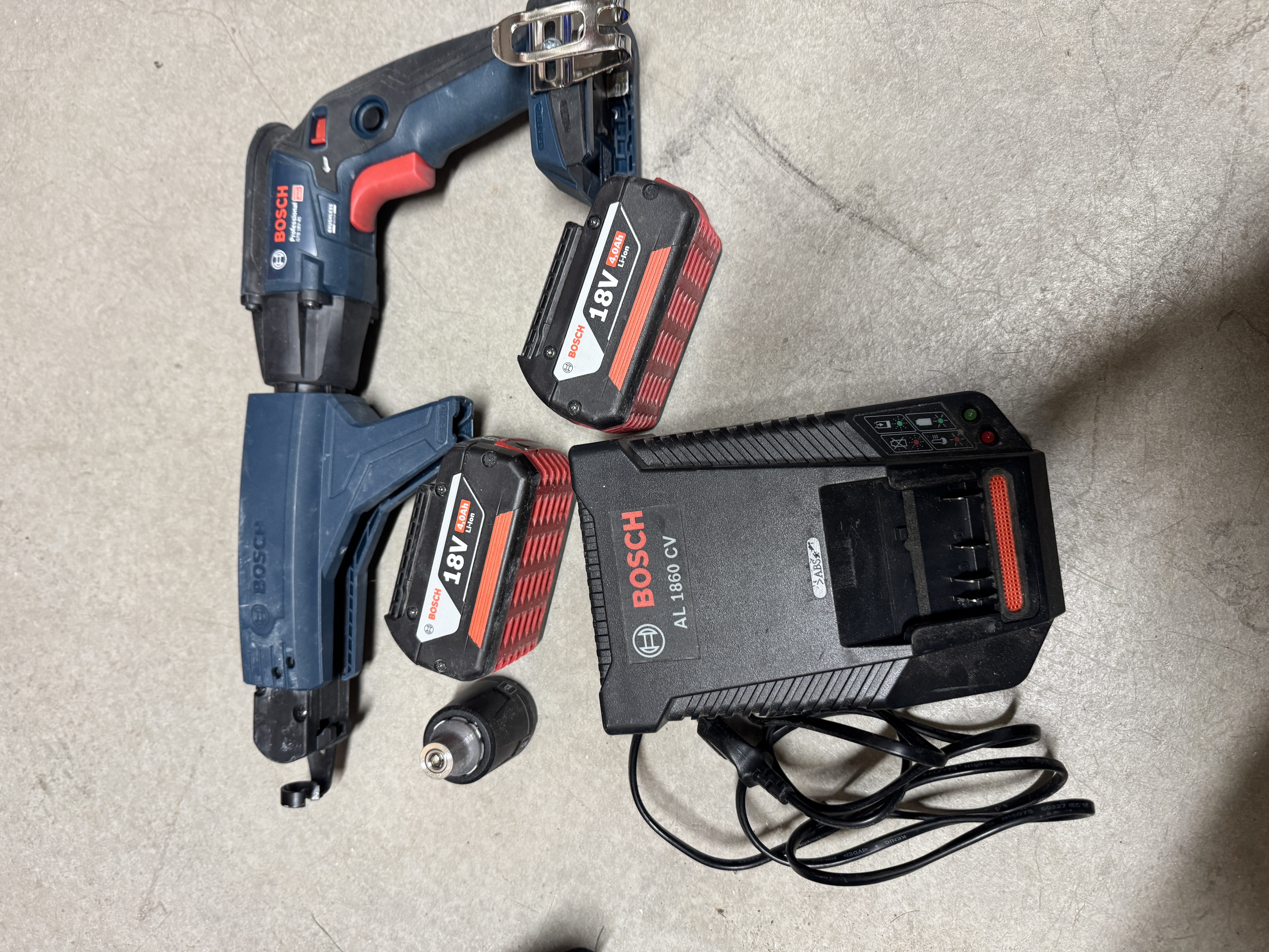 Bosch automatskruvdragare gtb 18v-45 inkl magasin
