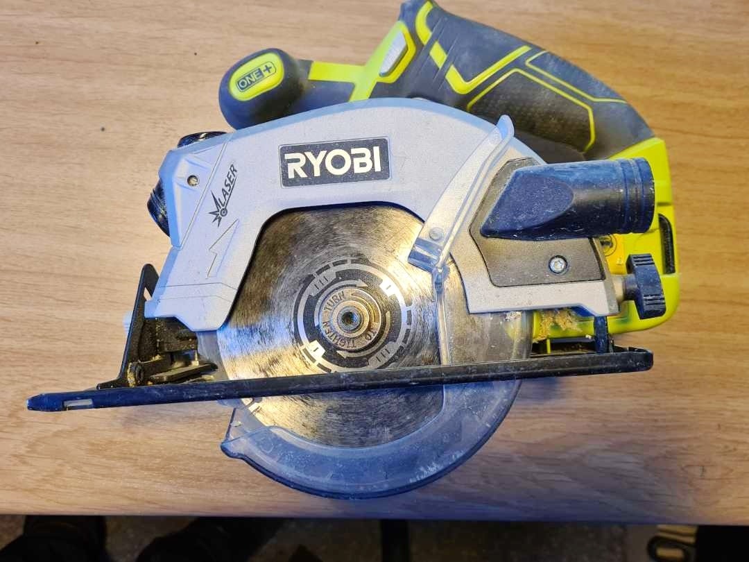 Ryobi sirkelsag med 5ah batteri