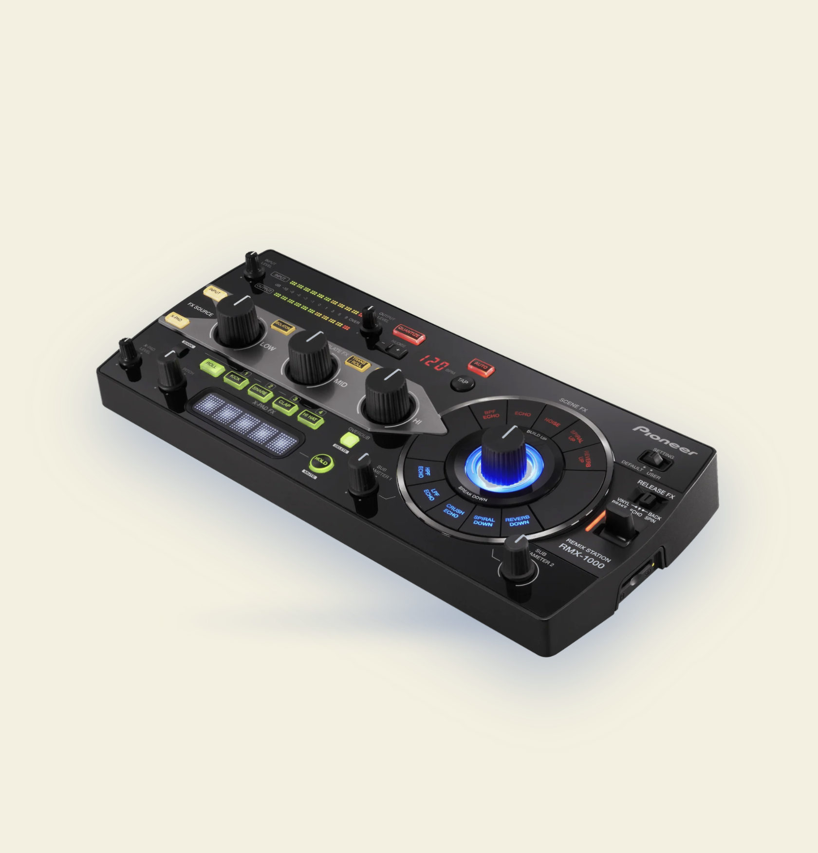 Pioneer dj rmx-1000 — pro dj effects hire (london)