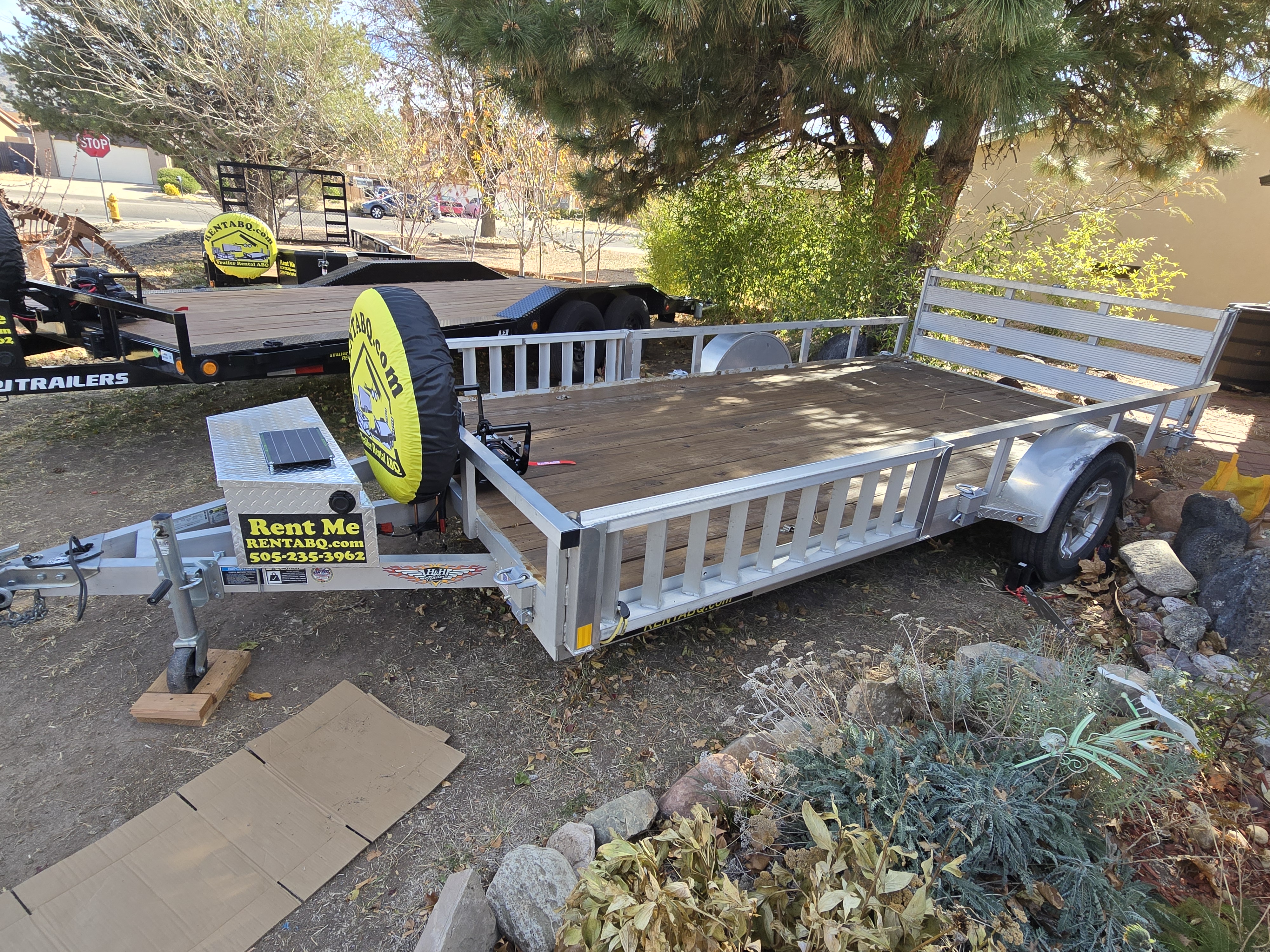 Atv/utility trailer for rent